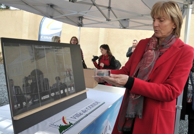 Photo V Létard et maquette